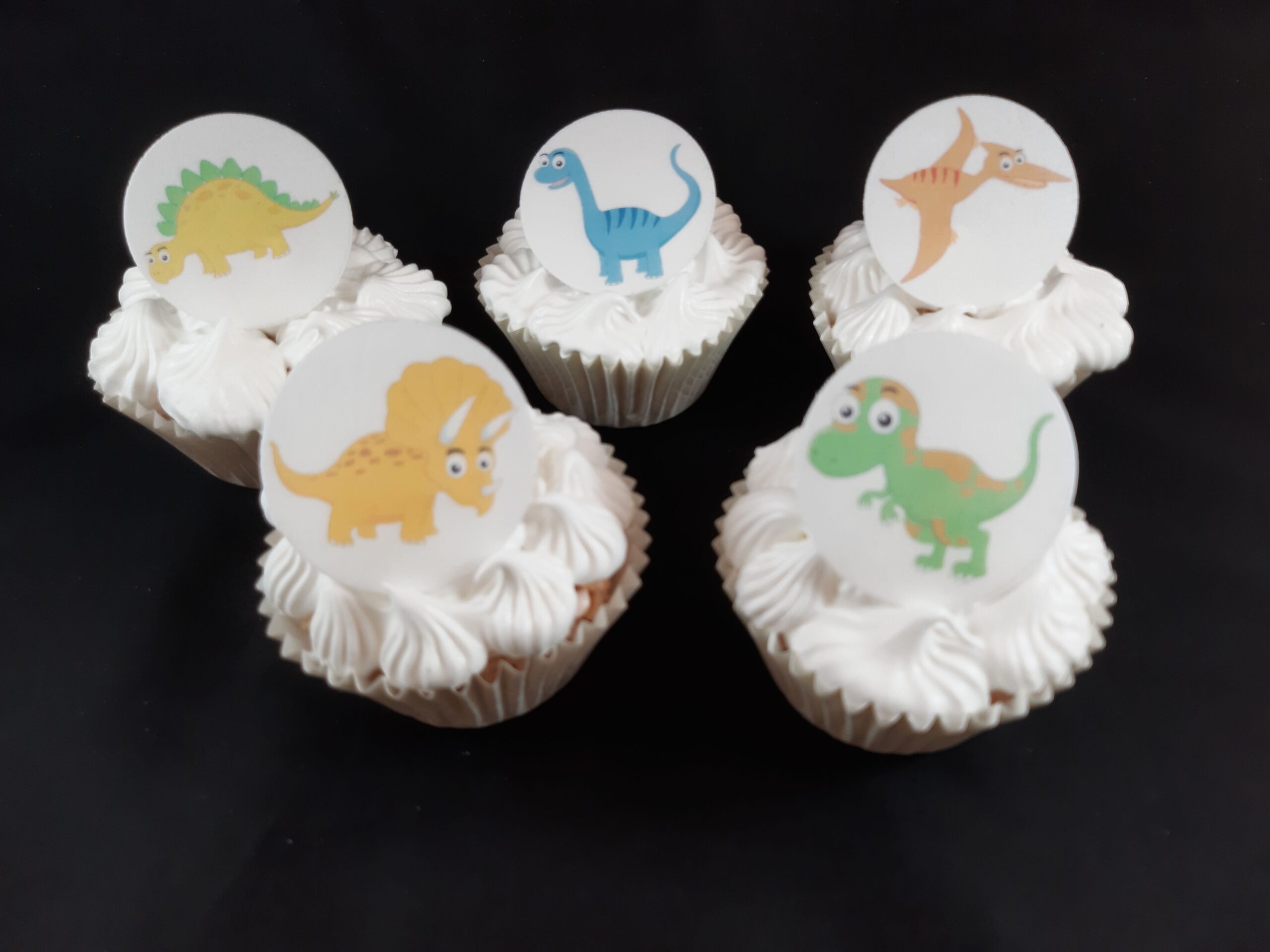 dinosaures enfant disques cupcake - Image 2