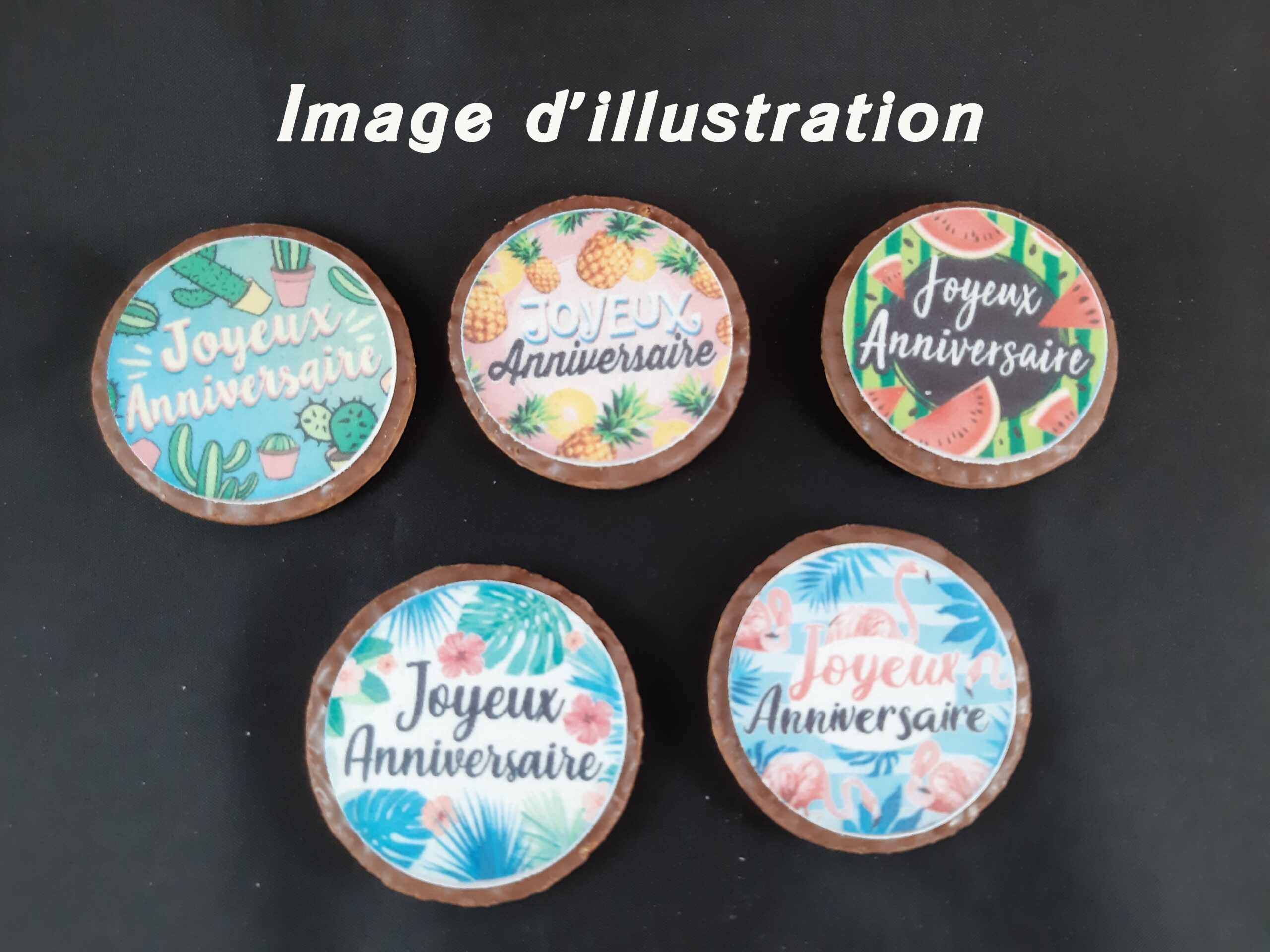 disques cupcake Halloween oeil - Image 3