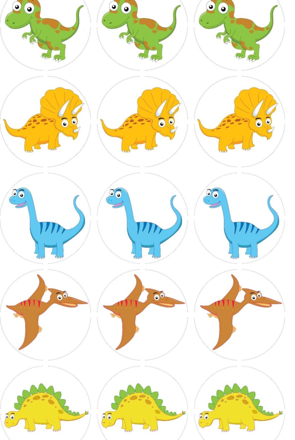 dinosaures mignons