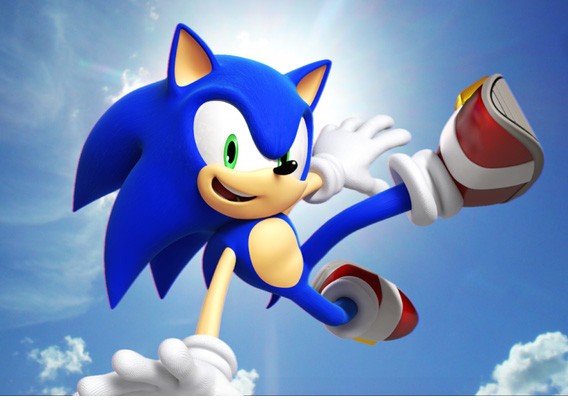 sonic en saut
