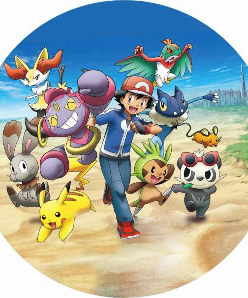 Pokemon & Sacha 20 cm