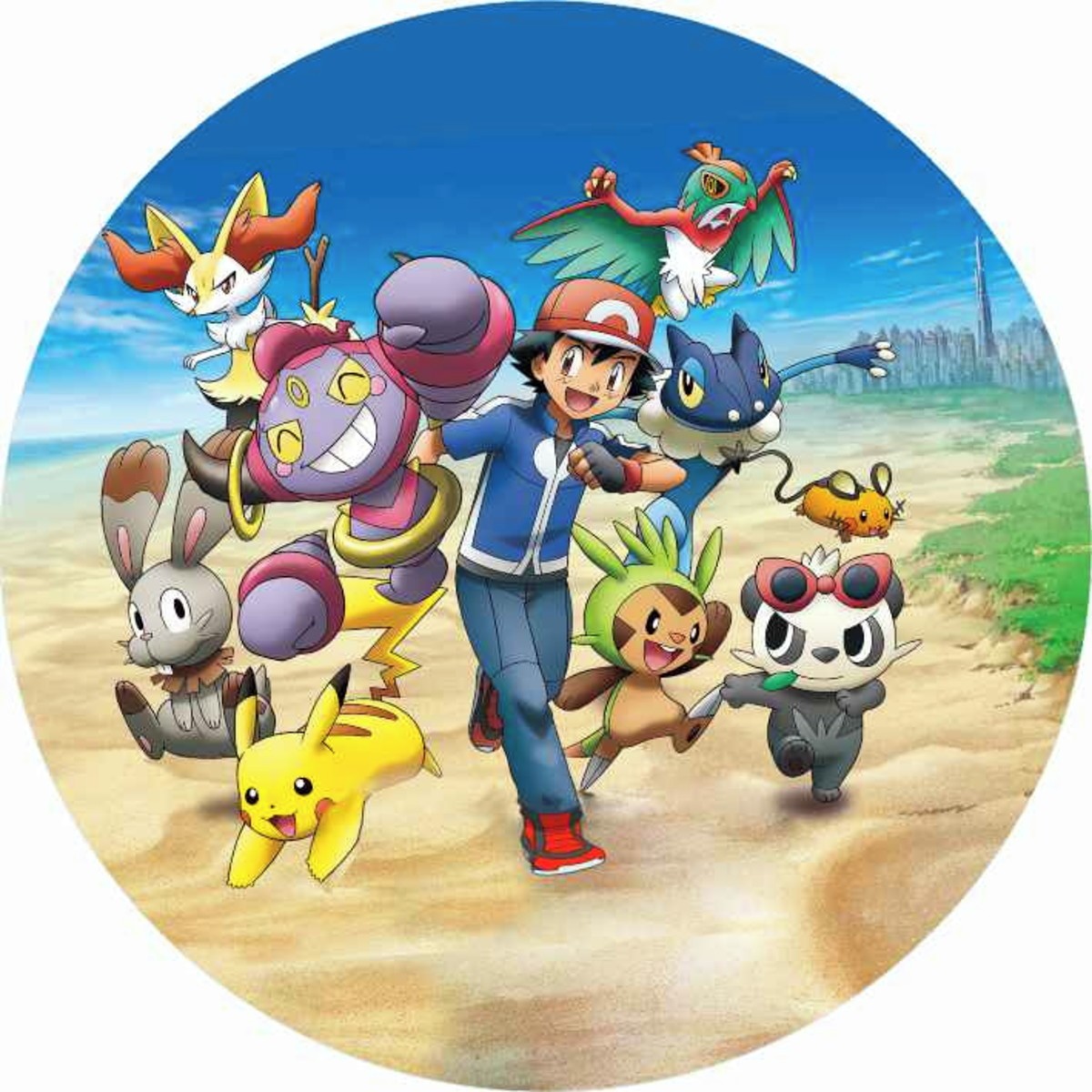 Pokemon & Sacha 20 cm
