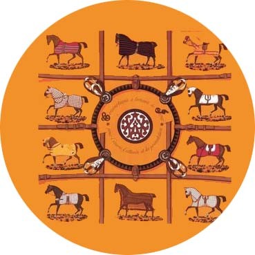 Hermes rond 20 cm