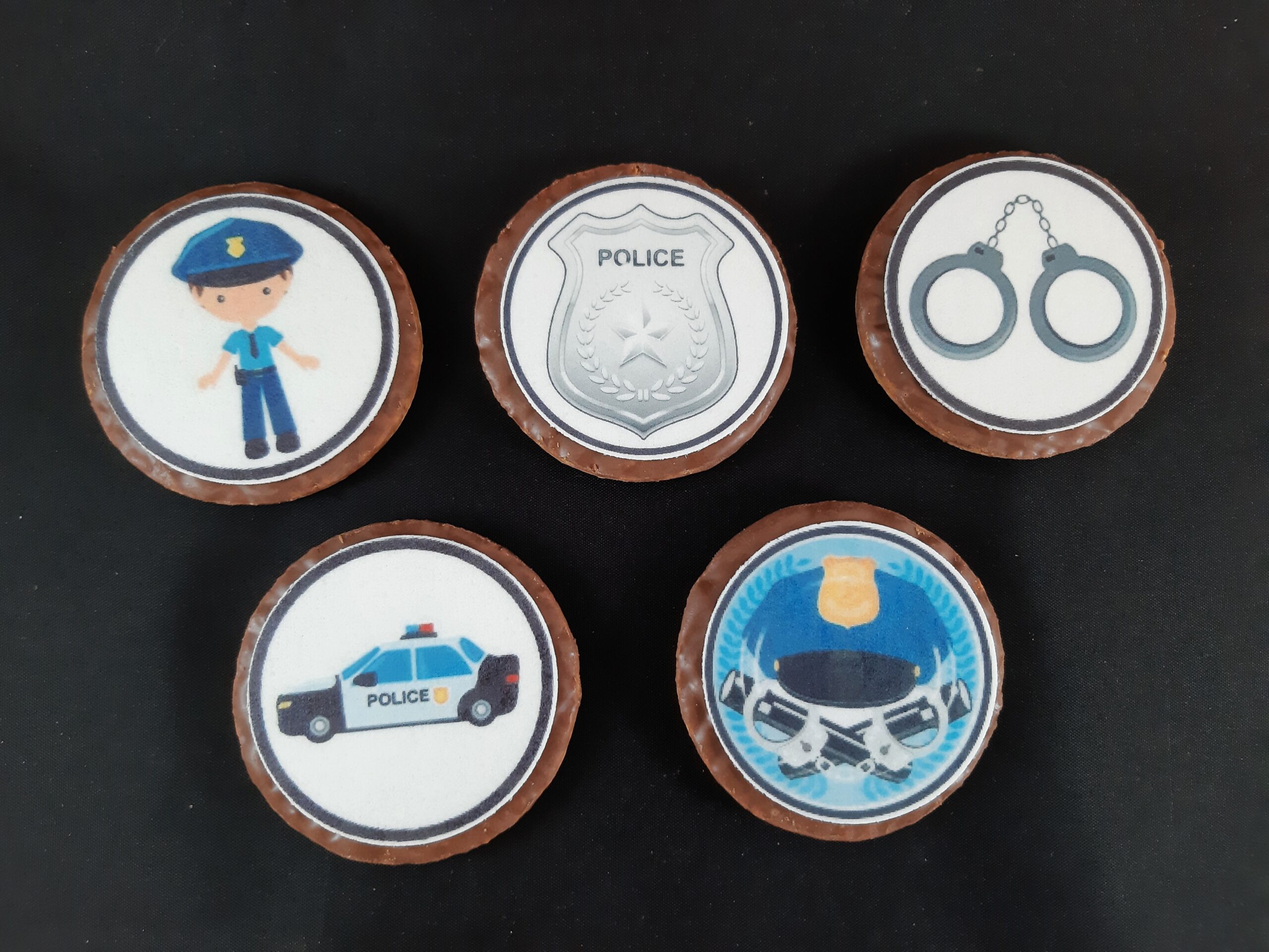 Police disques cupcake - Image 3