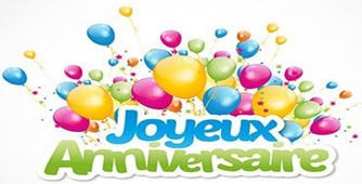 banderole joyeux anniversaire ballons