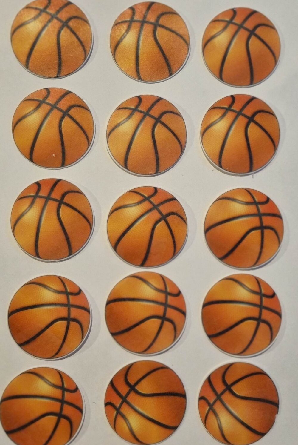 Ballon de Basket disques cupcake