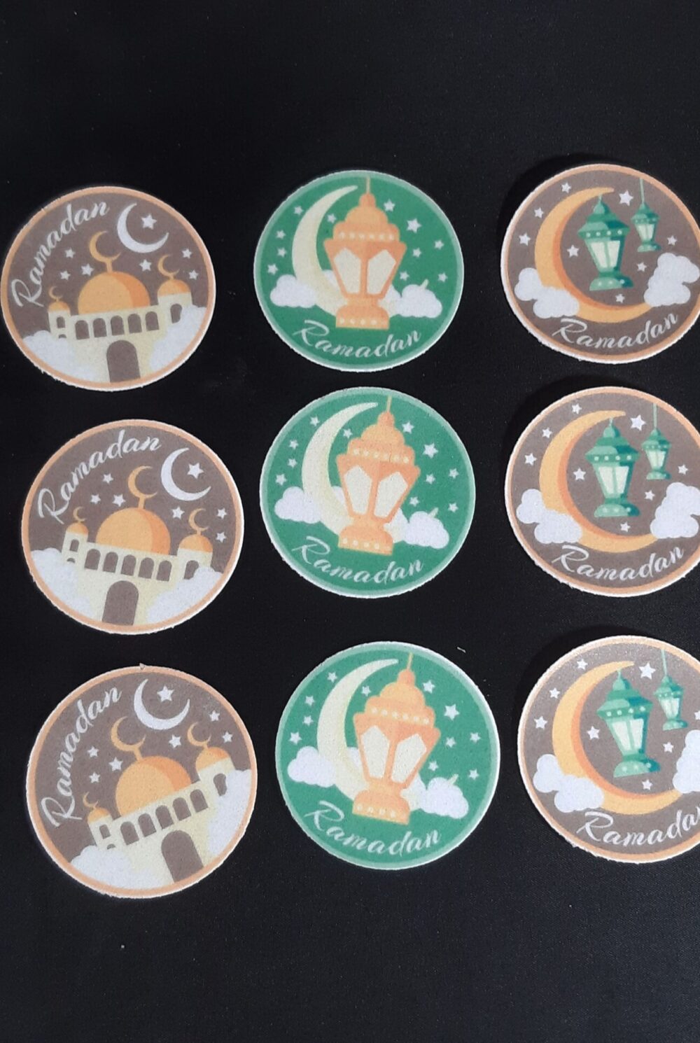 Ramadan disques cupcake
